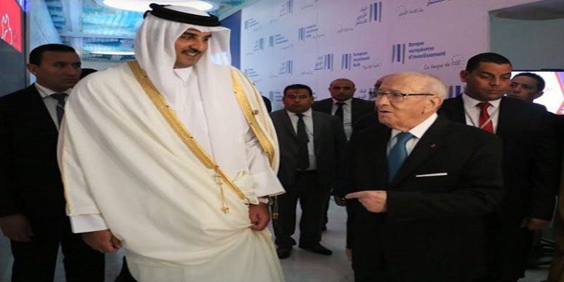 أمير قطر ينعى الباجي قائد السبسي ويعزّي التونسيين